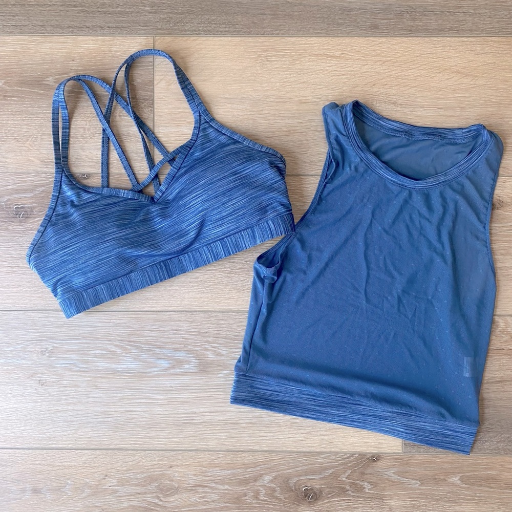 ZYIA Bra and Crop Set